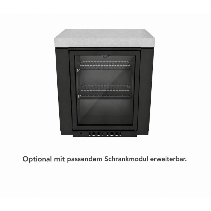 Everdure Seabreeze Outdoor Kühlschrank - 128 Liter, Schwarz