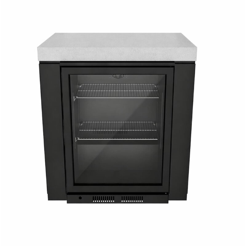 Everdure Seabreeze Outdoor Kühlschrank - 128 Liter, Schwarz