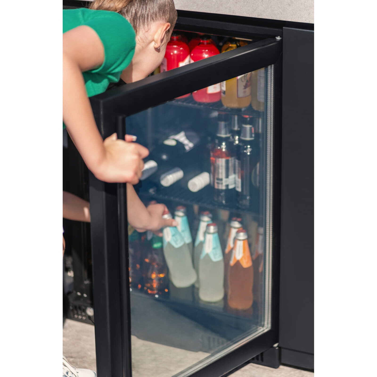 Everdure Seabreeze Outdoor Kühlschrank - 128 Liter, Schwarz