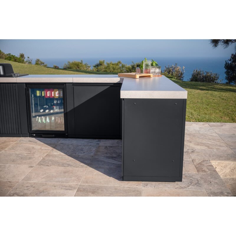 Everdure Seabreeze Outdoorküche Eck- Modul, Schwarz