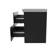 Everdure Seabreeze Outdoork&uuml;che Schrank- Modul mit Doppelschubladen, Schwarz