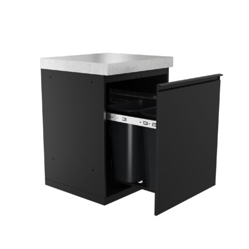 Everdure Seabreeze Outdoorküche Abfall- Modul, Schwarz