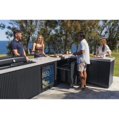 Everdure Seabreeze Outdoork&uuml;che Abfall- Modul, Schwarz