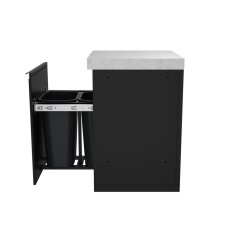 Everdure Seabreeze Outdoorküche Abfall- Modul, Schwarz