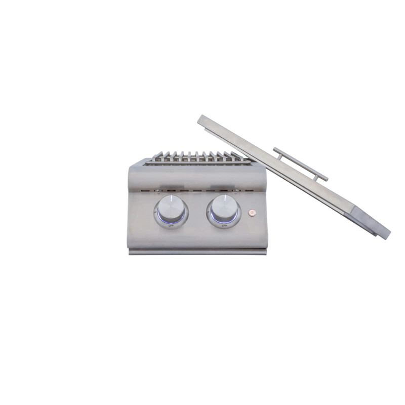 Everdure Seabreeze Blaze Premium Einbau- LTE+ Seitenbrenner, Silber