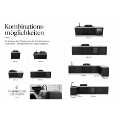 Everdure Seabreeze Blaze Premium Einbau- LTE+ Seitenbrenner, Silber