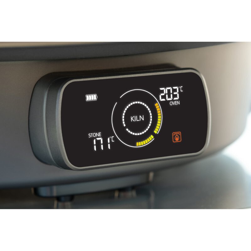 Everdure Gas Pizzaofen KILN DR mit 2 Brenner mit Digitaldisplay, rotierend