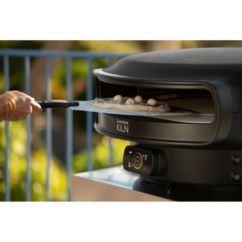Everdure Gas Pizzaofen KILN DR mit 2 Brenner mit Digitaldisplay, rotierend