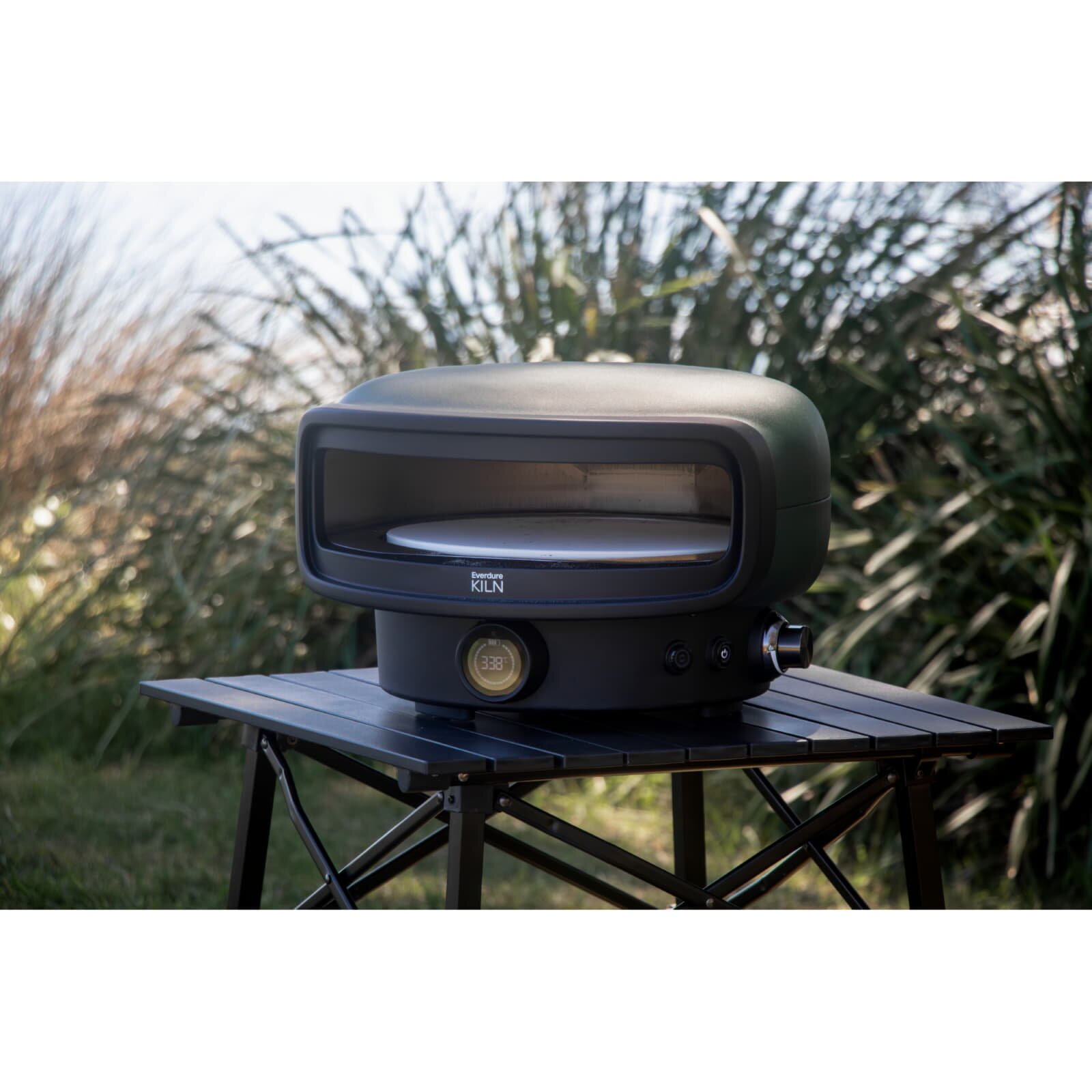 Everdure Gas Pizzaofen KILN P Digitaldisplay und Infarotbrenner, rotierend