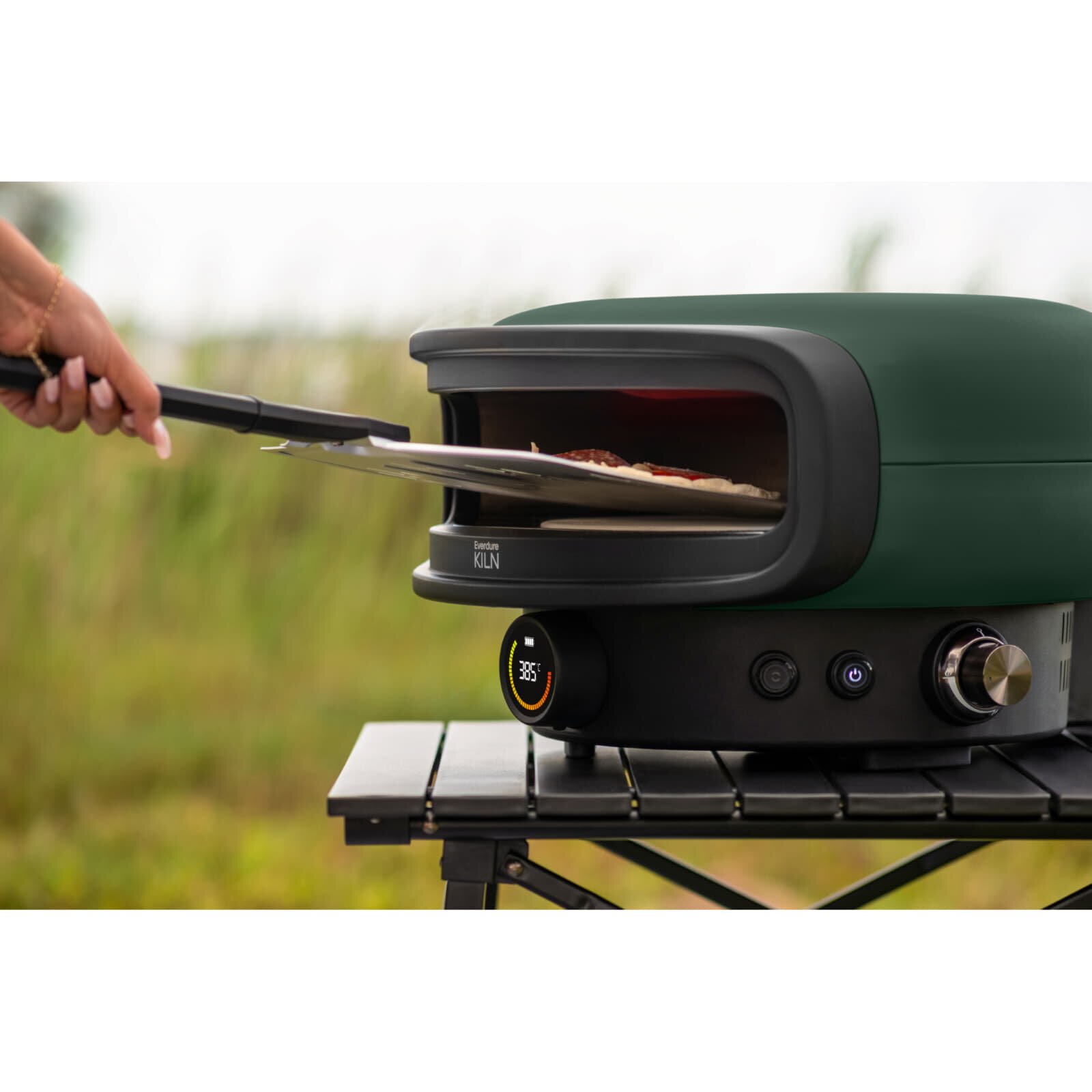 Everdure Gas Pizzaofen KILN P Digitaldisplay und Infarotbrenner, rotierend