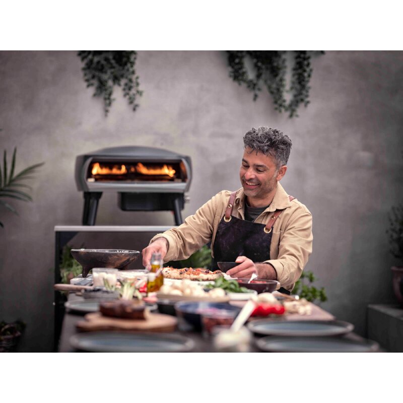 Gas Pizzaofen Witt Etna Fermo, 1 Brenner, Bundle