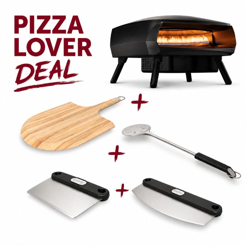 Gas Pizzaofen Witt Etna Fermo 16", 1 Brenner, Bundle - Pizza Lover Deal