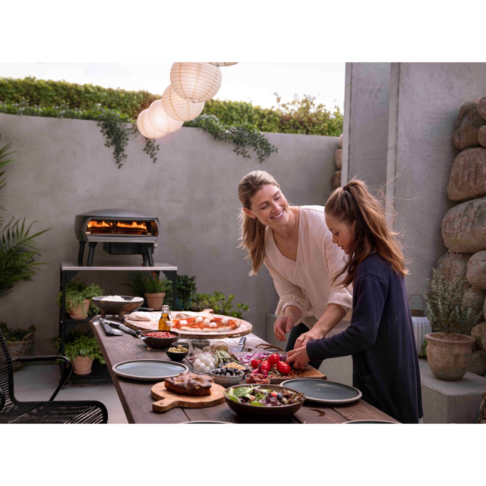 Gas Pizzaofen Witt Etna Fermo, 1 Brenner, Bundle