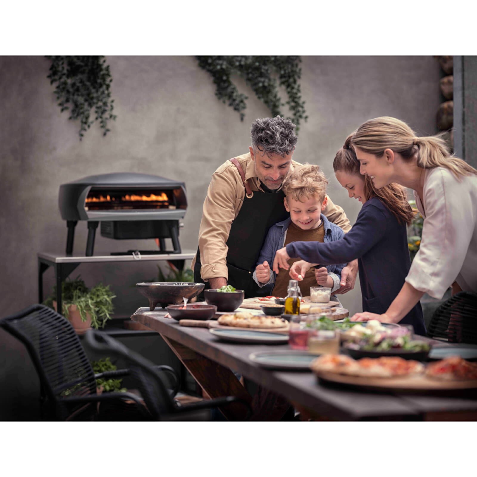 Gas Pizzaofen Witt Etna Fermo, 1 Brenner, Bundle