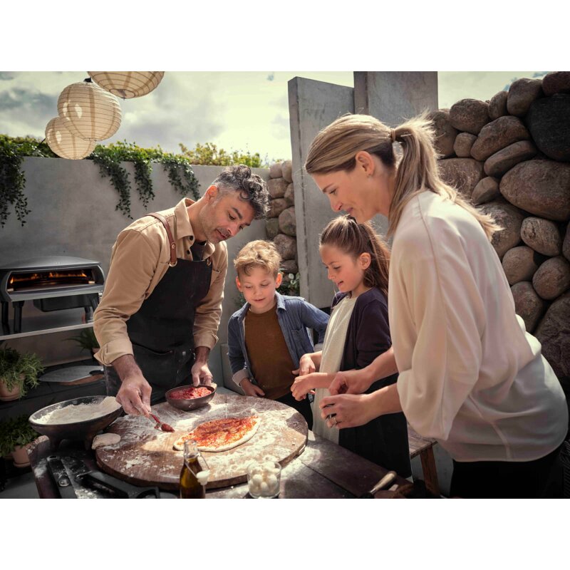 Gas Pizzaofen Witt Etna Rotante 16", 2 Brenner, rotierend