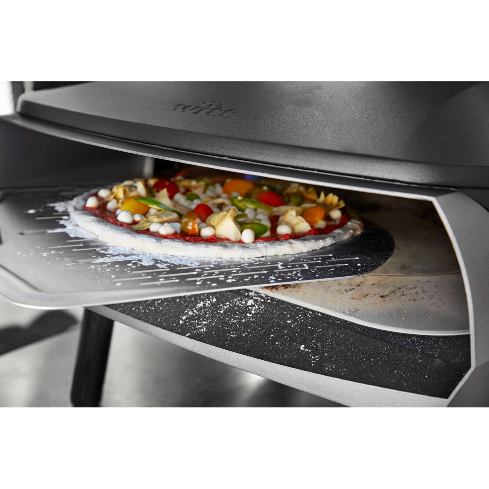 Gas Pizzaofen Witt Etna Rotante 16", 2 Brenner, rotierend
