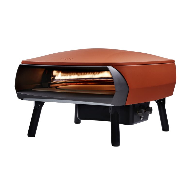 Gas Pizzaofen Witt Etna Rotante 16", 2 Brenner, rotierend - Orange