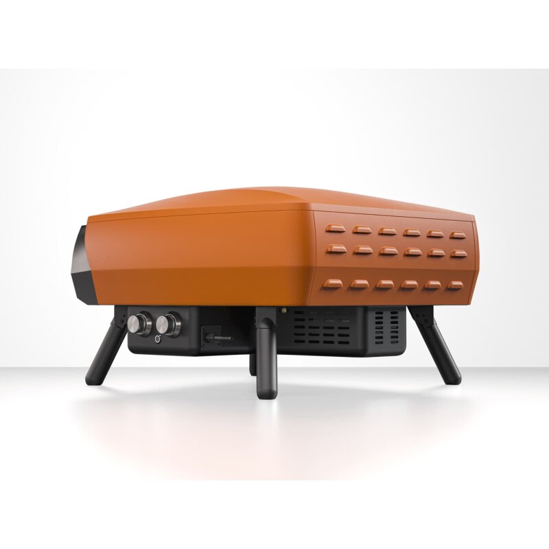 Gas Pizzaofen Witt Etna Rotante 16", 2 Brenner, rotierend - Orange