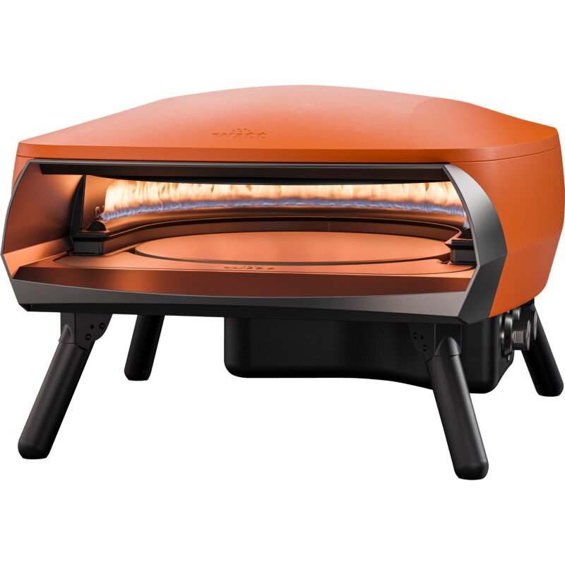 Gas Pizzaofen Witt Etna Rotante 16", 2 Brenner, rotierend - Orange
