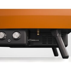 Gas Pizzaofen Witt Etna Rotante 16", 2 Brenner, rotierend - Orange