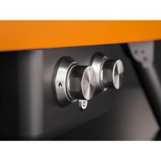 Gas Pizzaofen Witt Etna Rotante 16", 2 Brenner, rotierend - Orange
