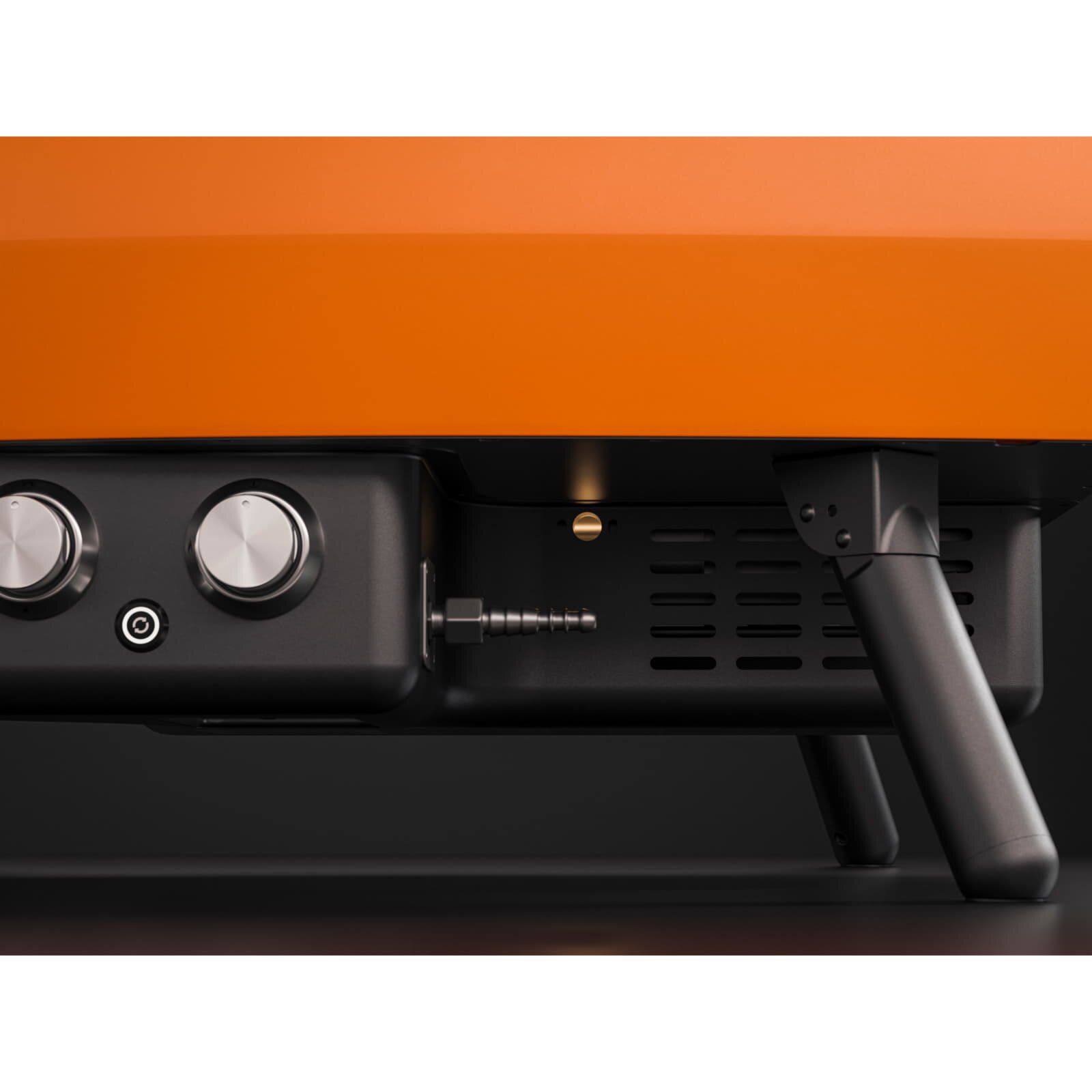 Gas Pizzaofen Witt Etna Rotante 16", 2 Brenner, rotierend - Orange