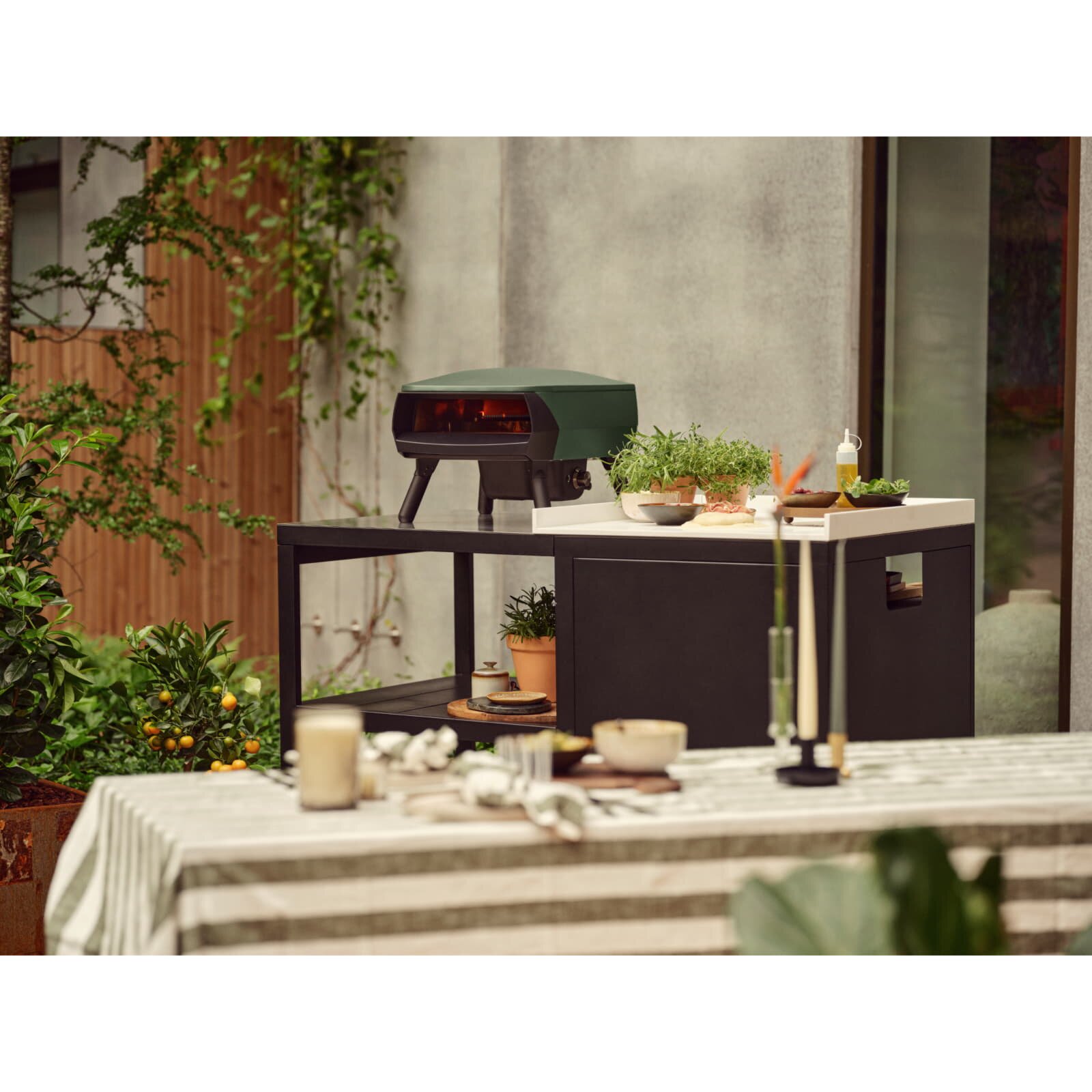 Gas Pizzaofen Witt Piccolo Rotanta 13", 1 Brenner, rotierend