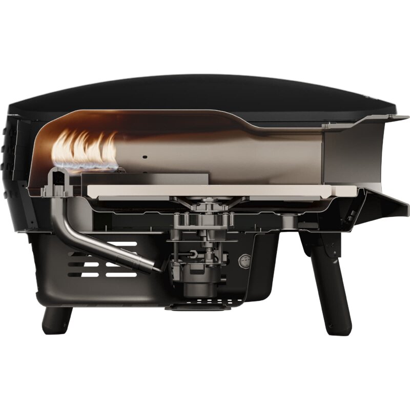 Gas Pizzaofen Witt Piccolo Rotanta 13", 1 Brenner, rotierend - Bundle