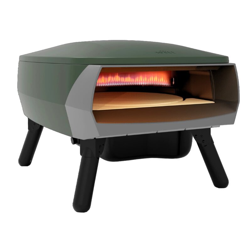 Gas Pizzaofen Witt Piccolo Rotanta 13", 1 Brenner, rotierend - Bundle