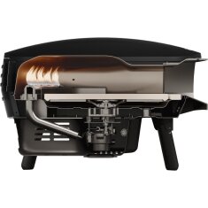 Gas Pizzaofen Witt Piccolo Rotanta 13", 1 Brenner, rotierend - Bundle