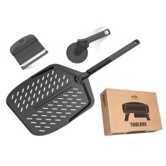 Gas Pizzaofen Witt Piccolo Rotanta 16", 1 Brenner, rotierend - Bundle