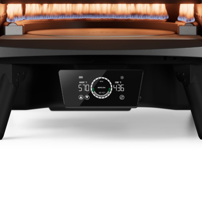 Gas Pizzaofen Witt Etna Rotante Control 13", 4 Brenner, rotierend