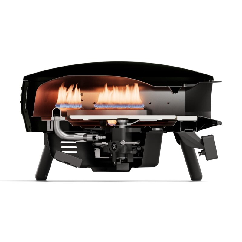 Gas Pizzaofen Witt Etna Rotante Control 13", 4 Brenner, rotierend