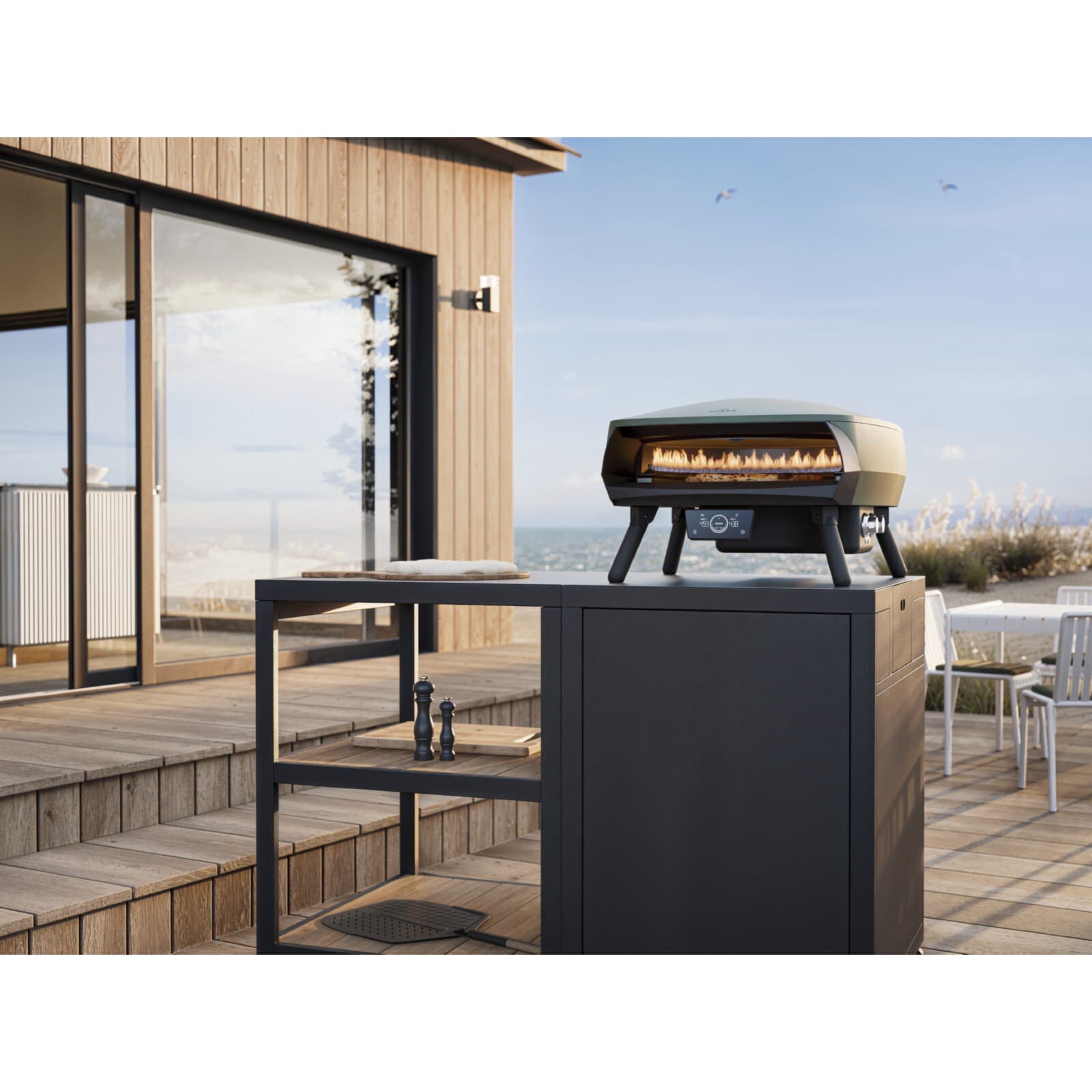 Gas Pizzaofen Witt Etna Rotante Control 16", 2 Brenner, rotierend