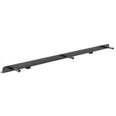 Witt Pizzatisch XXL, Schwarz mit Edelstahlplatte