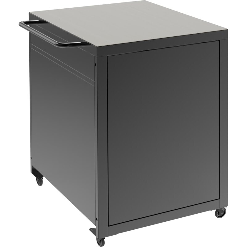 Witt Pizzatisch/ Pizza Trolley mit Edelstahlarbeitsplatte, Hauptmodul