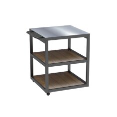 Witt Pizzatisch/ Pizza Trolley mit Edelstahlarbeitsplatte, Hauptmodul