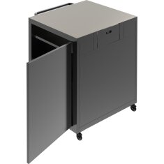 Witt Pizzatisch/ Pizza Trolley mit Edelstahlarbeitsplatte, Hauptmodul