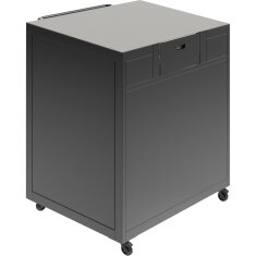 Witt Pizzatisch/ Pizza Trolley mit Edelstahlarbeitsplatte, Hauptmodul