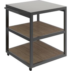 Witt Pizzatisch/ Pizza Trolley mit Edelstahlarbeitsplatte, Nebenmodul