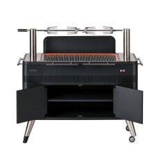Holzkohlegrill Everdure HUB mit elektrischem Anzünder