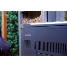Holzkohlegrill Everdure HUB mit elektrischem Anz&uuml;nder