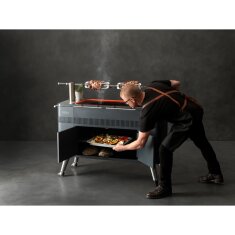 Holzkohlegrill Everdure HUB mit elektrischem Anz&uuml;nder