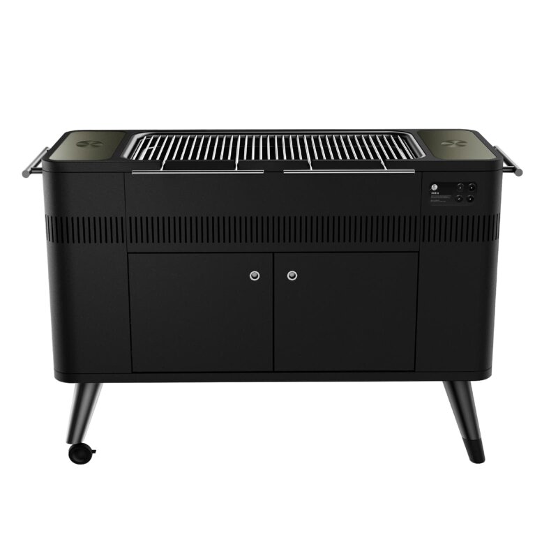Holzkohlegrill Everdure HUB II mit elektrischem Anzünder