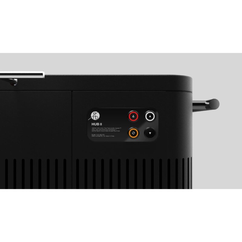 Holzkohlegrill Everdure HUB II mit elektrischem Anzünder
