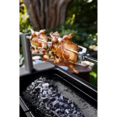 Holzkohlegrill Everdure HUB II mit elektrischem Anz&uuml;nder