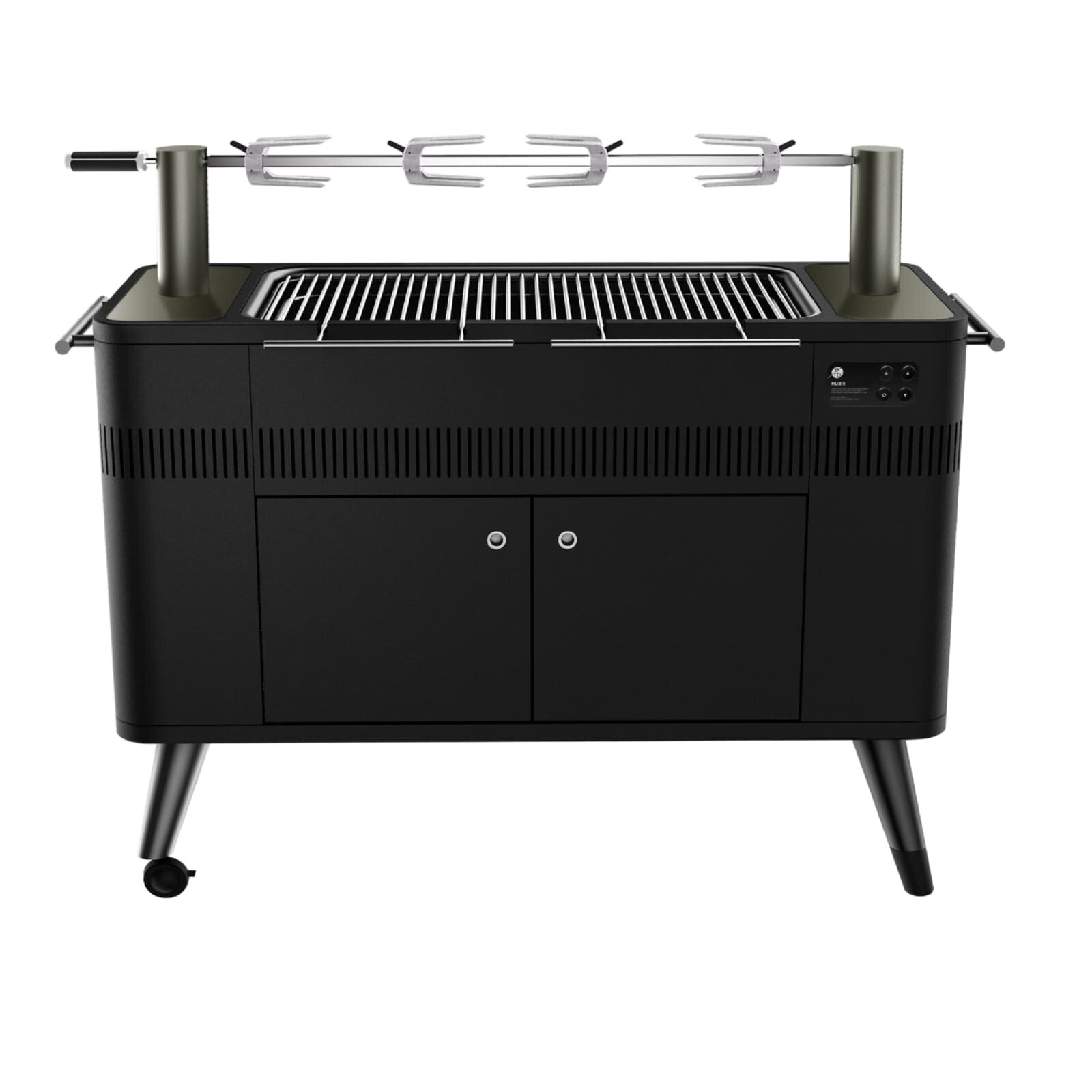Holzkohlegrill Everdure HUB II mit elektrischem Anzünder