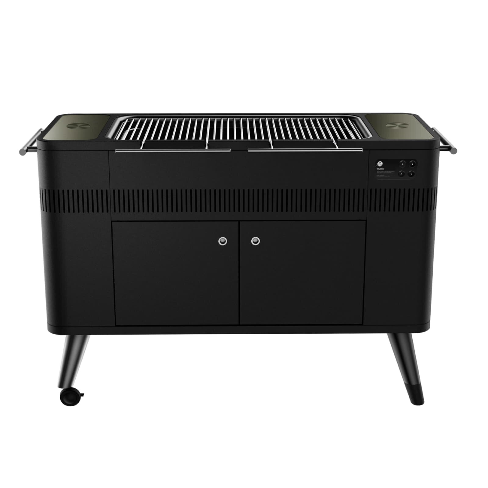 Holzkohlegrill Everdure HUB II mit elektrischem Anzünder