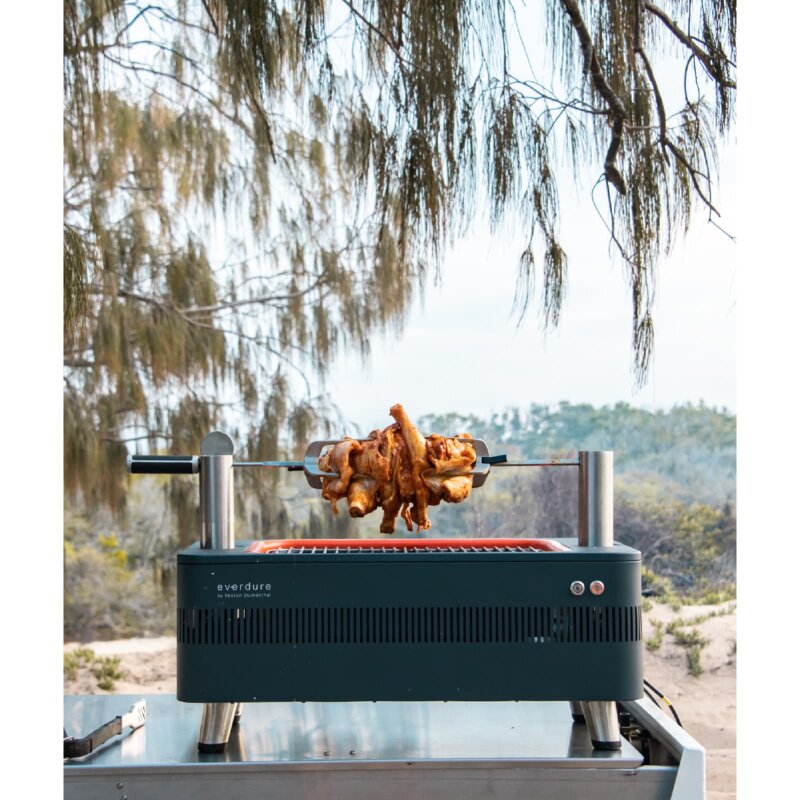 Holzkohlegrill Everdure Fusion mit elektrischem Anzünder