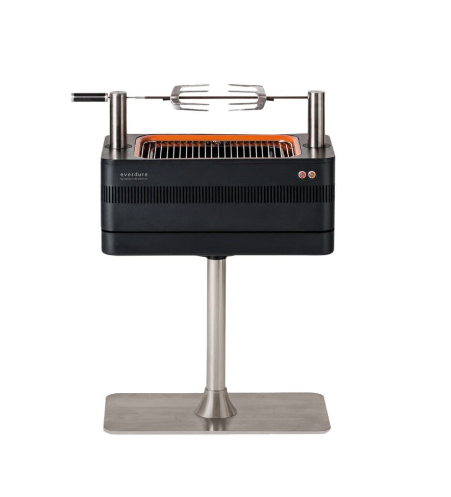Holzkohlegrill Everdure Fusion mit elektrischem Anzünder